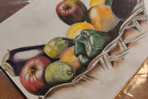 Student work- Watercolour painting Malta / Art Classes Malta