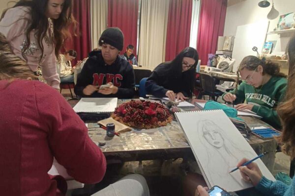 O Level art preparatory class students (13y.o+)- Art Classes Malta