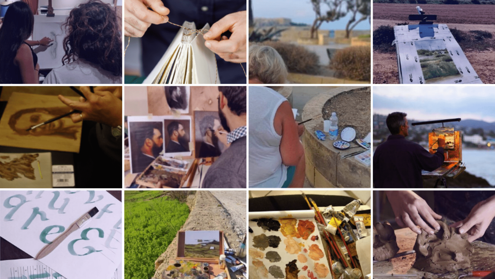 Adult Art courses - Creative classes running near you | Art Classes Malta