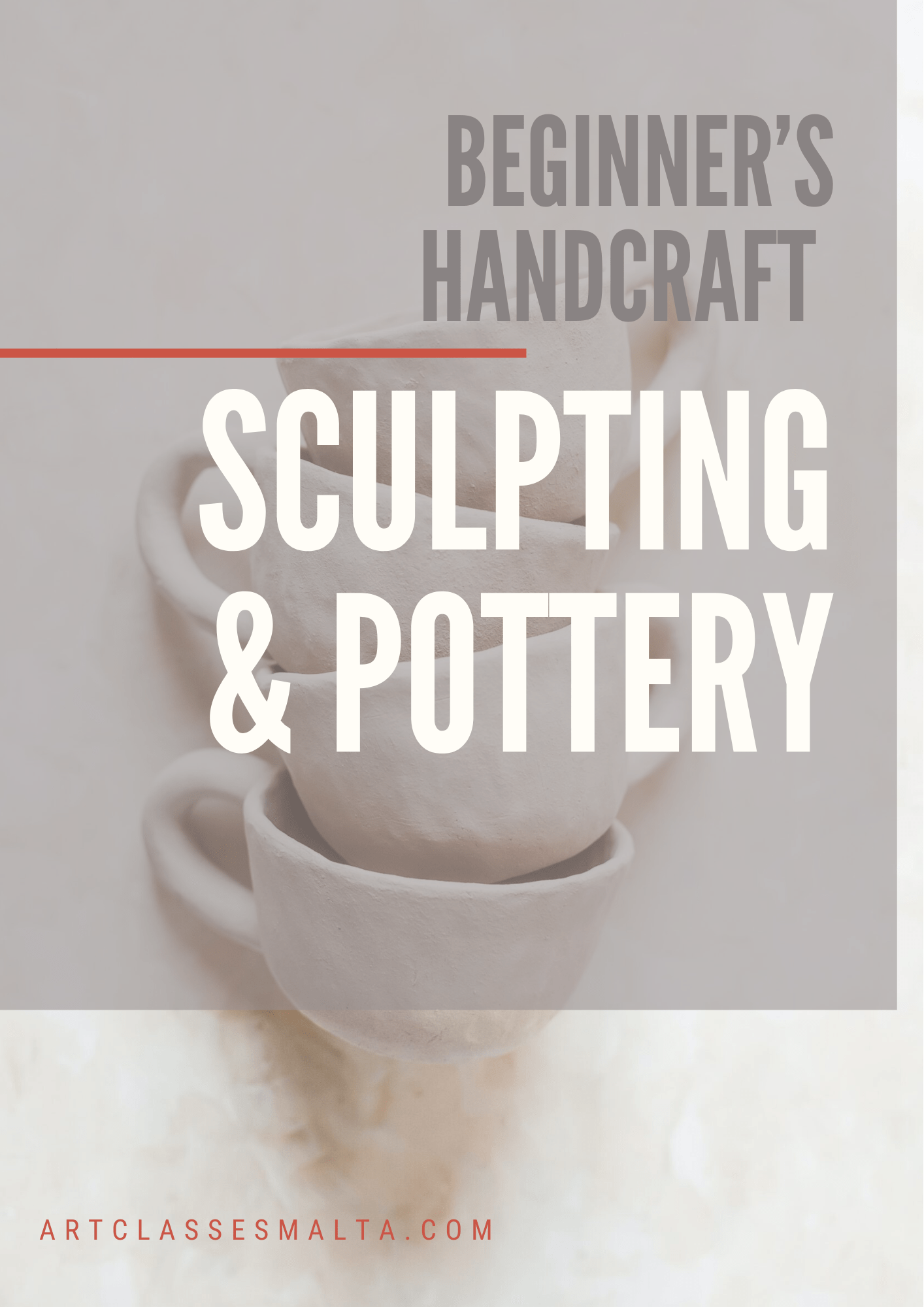 Beginner's Handcraft: Sculpting & Pottery course - Art Classes Malta