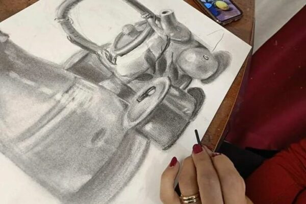 Drawing (Beginner) student at Art Classes Malta