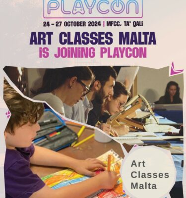 ART CLASSES MALTA / Workshops - PLAYCON 2024