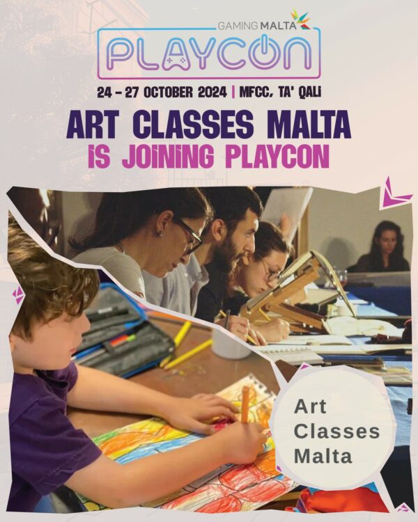 PLAYCON Schedule 2024 Get started Today! ArtClassesMalta