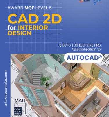 2D CAD for Interior Design / MAD Institute