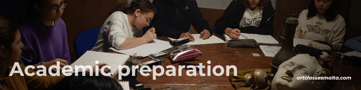 Academic Preparation courses - Art O level class / Art Classes Malta